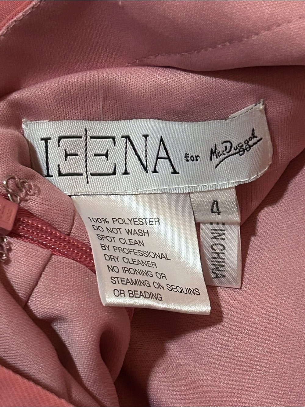 Ieena for Mac Duggal One-Shoulder Embellished Gown - Picture 4 of 6